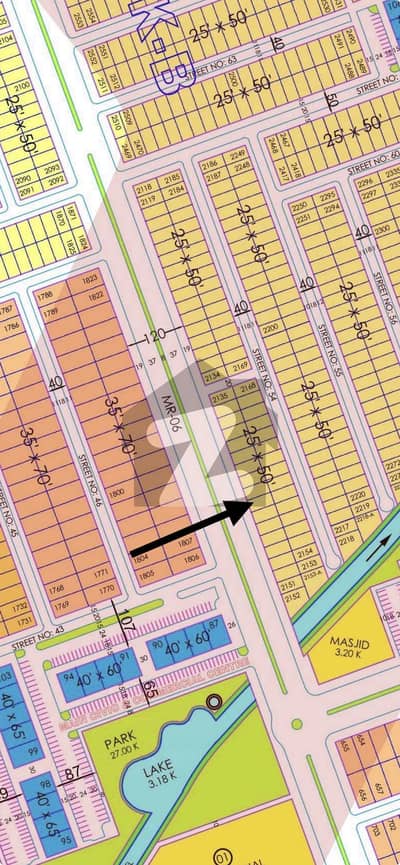 Main Road Plot For Sale