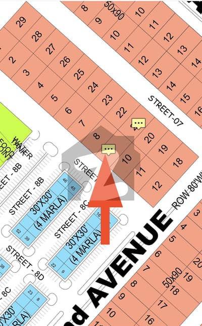 Highly-Coveted 20 Marla Residential Plot Is Available In DHA Phase 5 - Sector B For Sale