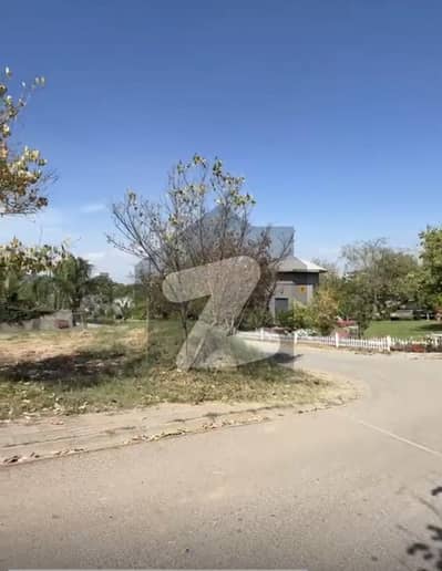 1 Kanal Plot Corner Facing Green & Close To Family Park