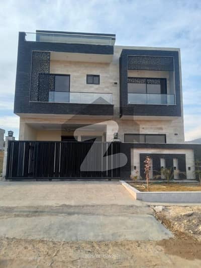 30X60 front open park face Brand New Double Storey Double Unit House for Sale in Multi Gardens B-17 Islamabad Block E