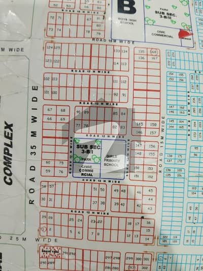 Regi Model Town Zone 3 Sector B1 kanal semi corner plot 15m road Available invester price Regi Model Town Zone 3 Sector B1 kanal semi corner plot 15m road Available invester price