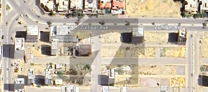 100 Yards Commercial Plot For Sale Zulfiqar Commercial, DHA Phase 8 On Big Through Road