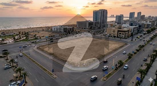 900 Yards Commercial Plot For Sale Prime Beach Avenue Front