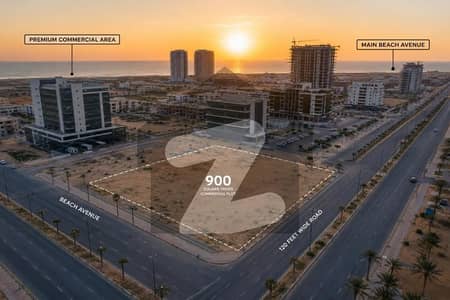 Prime Commercial Investment On Beach Avenue DHA