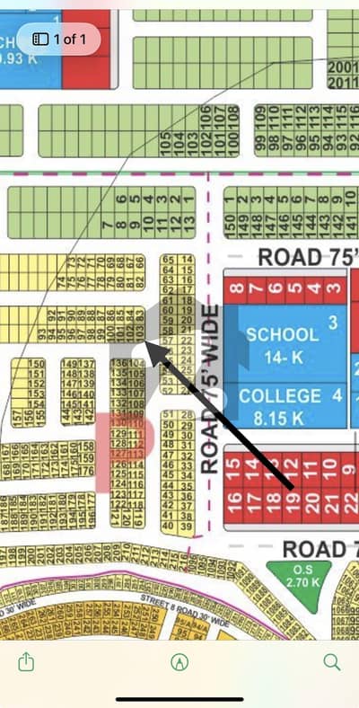 5 Marla P Block Corner Plot
