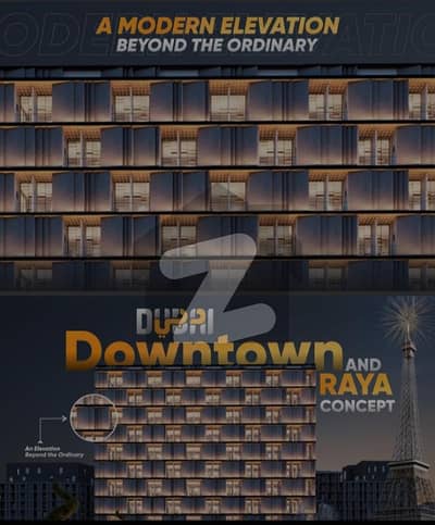 1 Bedroom Luxurious apartment for Sale Facing Eiffel Tower And Facing Fountain In Bahria Town Lahore