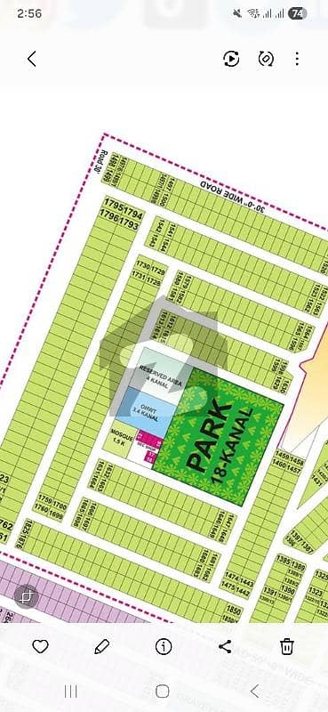 Prime Location DHA 9 Town Block A Near To Park Possession Plot For Sale