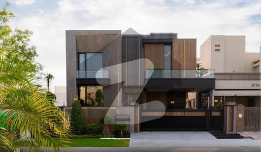 1 Kanal Top Quality Build Luxurious Beautiful Modern Design Villa Fully Furnished With Basement For Sale In DHA Lahore Phase 6 Prime Location