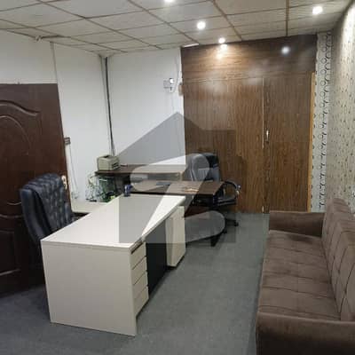 Fully Furnished Office Available In Barkat Market For Rent