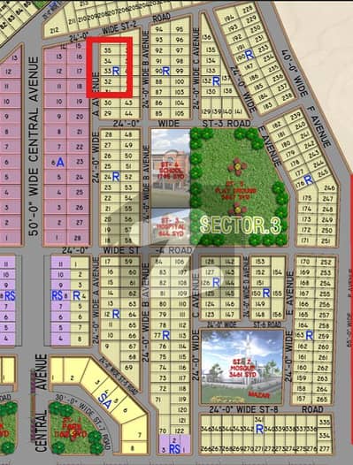 A Well Designed West Open Residential Plot Is Up For sale In An Ideal Location In Karachi