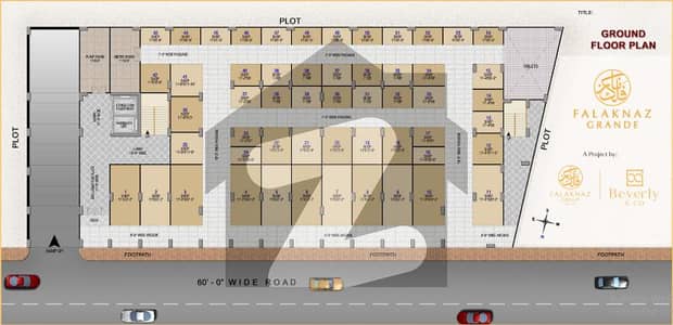 Falaknaz Grande CORNER Commercial Shop Available On Installment