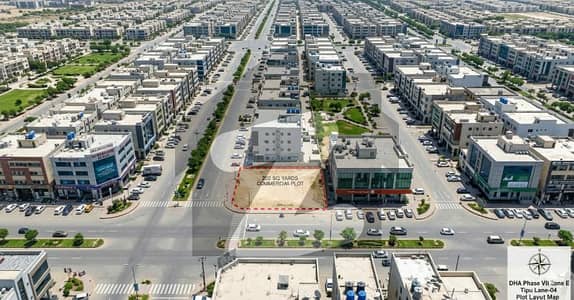 RARE COMMERCIAL LAND FOR SALE IN DHA KARACHI AL-MURTAZA COMMERCIAL