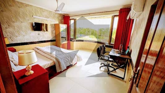 Fully Furnished Room | Airport Road Lahore Cantt Flat For Rent