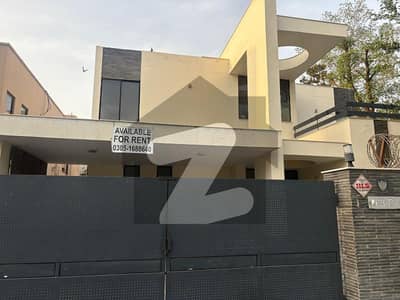 Hot Location Sami Furnish 01 Kanal Corner House For Rent In DHA Phase 5 Block D Lahore.