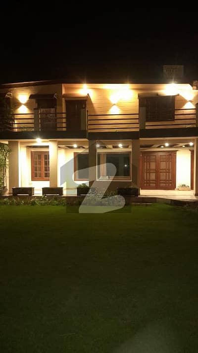 5 Kanal Corner Double Storey House For Rent In Banigala Islamabad Near Imran Khan House