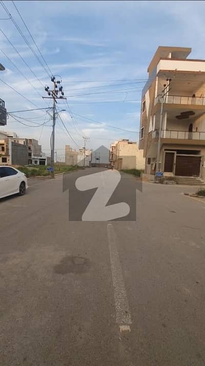 Corner west open leased house for sale 120 square yards brand new Bank loan applicable