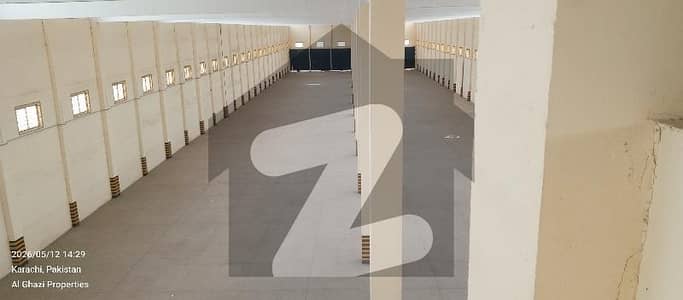 Bran New Warehouse For Rent Dual Entrance & Exit Front & Back Side'S