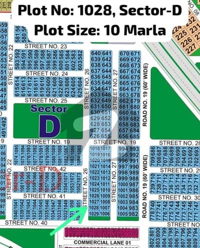 10 Marla Residential Plot Available For Sale In Sector D, DHA Bahawalpur