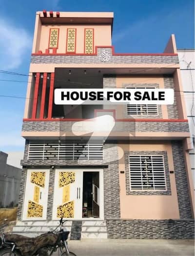 120 Sq. Yards Ground + 1 West Open House for Sale Gold Block, North Town Residency Phase 1