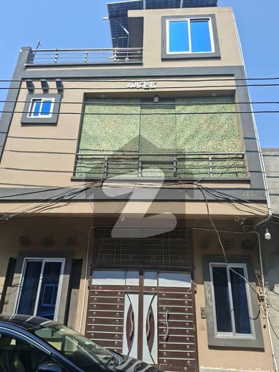 4 marla double story house bank lawn available