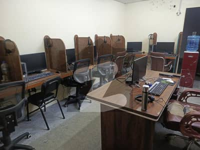 Independent Double Storey 300 Yards Corner For Silent Commercial Office 7 Rooms