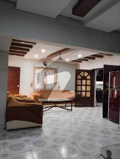 Furnished apartment Sahil Prominaned Near Dua Restaurant Block 3 Clifton Karachi.
