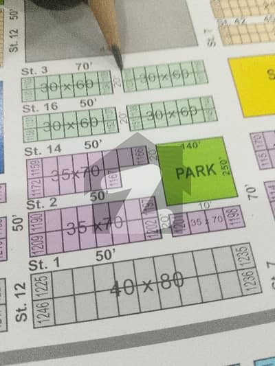 E 12 -3 plot Size 30+60 p no 1110Far Sale Good Location