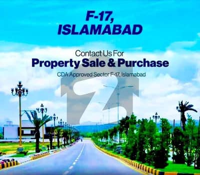 10 MARLA MAIN BOULEVRD PLOT FOR SALE F-17 ISLAMABAD ALL FACILITY AVAILABLE CDA PPROVED HAI
