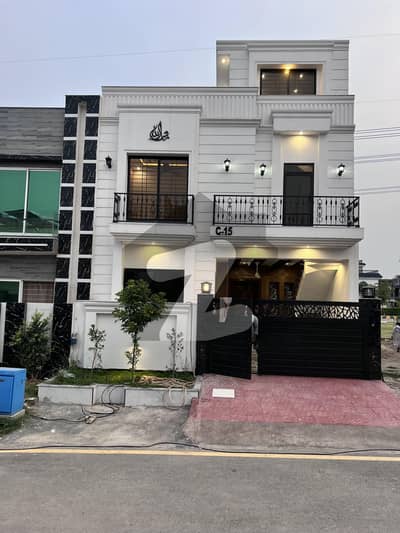 Brand New House For Sale Back Open Park. C block