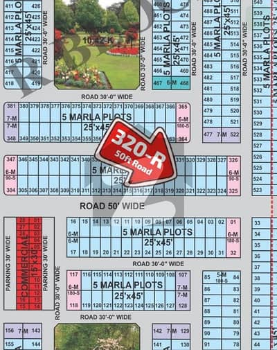 50ft Road, 5marla Plot For Sale