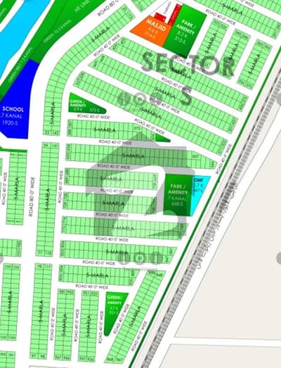 5 Marla Plot For Sale Dha Rahbar