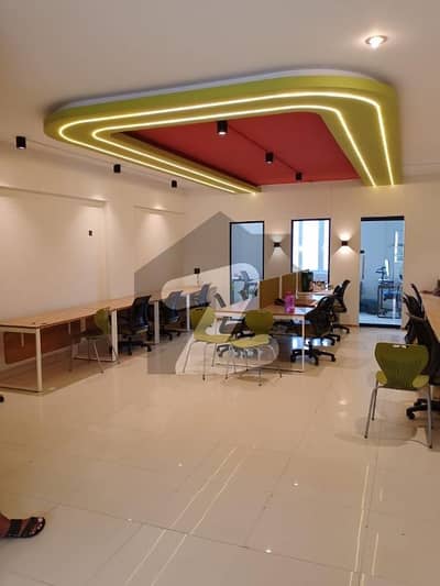 1000 Sqft Furnished Office For Rent In Ittehad Commercial DHA Karachi