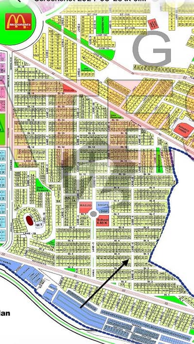 500 sq yds level corner plot sector H DHA Phase 2 Islamabad for sale