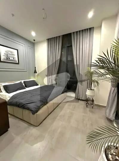 Luxury 1 bed fully furnished apartment available in super hot location bahria town lahore