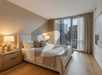 1128 Square Feet Three-Side Corner Outstanding Apartment / Flat For Sale In A Reputable Compound Wall Project Near Spar, Saima Twin Towers In KDA Scheme 1