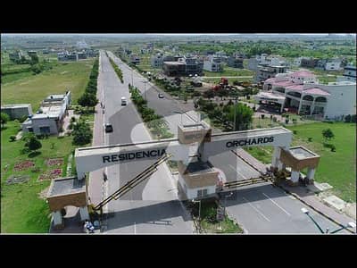 10 kanal main double road Corner Farmhouse plot for sale Multi residencia & Orchards Islamabad