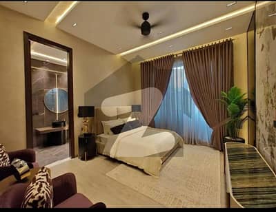 Urgent for rent a 1 kanal fully furnished portion in nishtar block bahria town Lahore