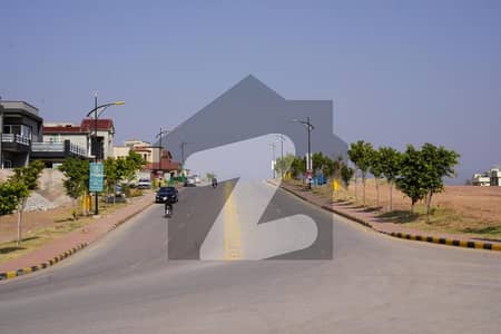 Plot For Sale In Sector C Semi Corner Boulevard Possession Utility Paid Extreme Top Location Near To Gate Bahria Enclave Islamabad