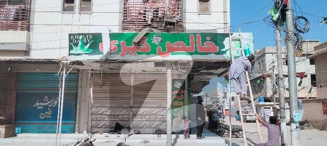 CORNER SHOP FOR RENT NORTH KARACHI SECTOR 5B2