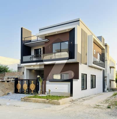 5 Marla (25x50) Corner Single Unit House For Sale In Block F Mpchs Multi Garden B17 Islamabad