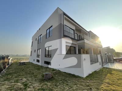 Triple Storey Brand New Designer House For Sale 11 Marla 3 Side Open With Green Patch 8 Bedroom With Attach Bath Heighted Location Bahria Enclave Islamabad