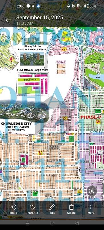 Corner 1 Kanal Plot Phase 7 Z-Block Near To Raya Main Road For Sale In DHA Lahore. Owner 1 On 1 Meeting