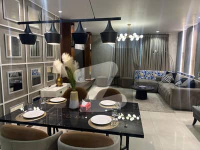 Luxury 1 Bedroom Fully Furnished Apartment Available for Rent in Penta Square, DHA Phase 5 Lahore.