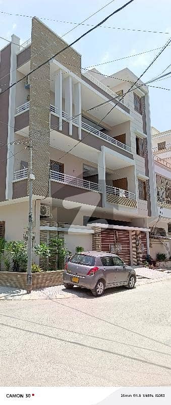 Corner 240 Yard West Open Almost New Ground Floor Residential Portion For Sale