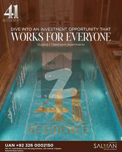 Luxury Studio Apartment For Sale On Main Raiwind Road Luxury Studio Apartment For Sale On Main Raiwind Road
