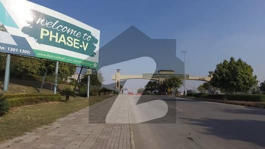 Stunning Prime Location 1 Kanal Residential Plot In DHA Phase 5 - Sector B Available