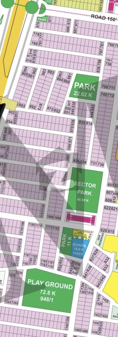 Possession One Kanal Plot For Sale Block H 9Prism DHA Lahore