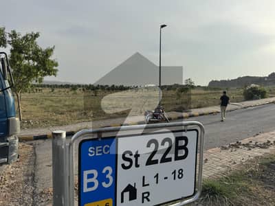Park Face Plot For Sale In DHA Islamabad Phase 6 Sector B3