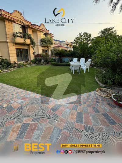 1 Kanal Facing Park House for SALE in Lake City Lahore 1 Kanal Facing Park House for SALE in Lake City Lahore
