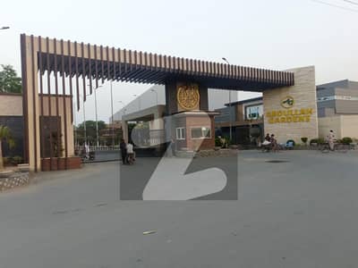 2 kanal Corner plot available for sale in premium block 100 feet boulevard Road Abdullah Gardens Canal Road fsd.